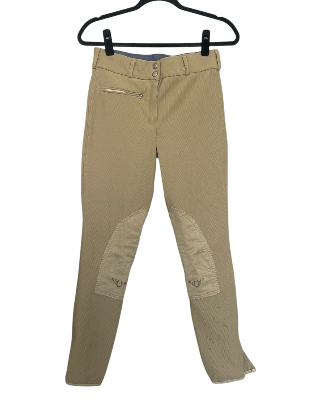 Tuff Rider Khaki Tan Riding-Style Women’s Equestrian Pants